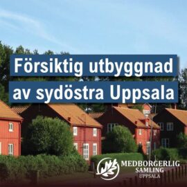 Försiktig utbyggnad av sydöstra Uppsala