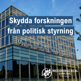 Skydda forskningen från politisk styrning