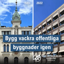 Bygg vackra offentliga byggnader igen