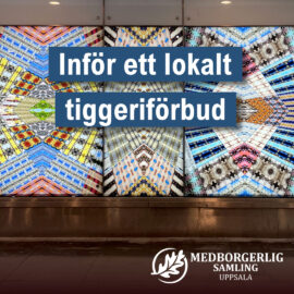 Inför tiggeriförbud i Uppsala